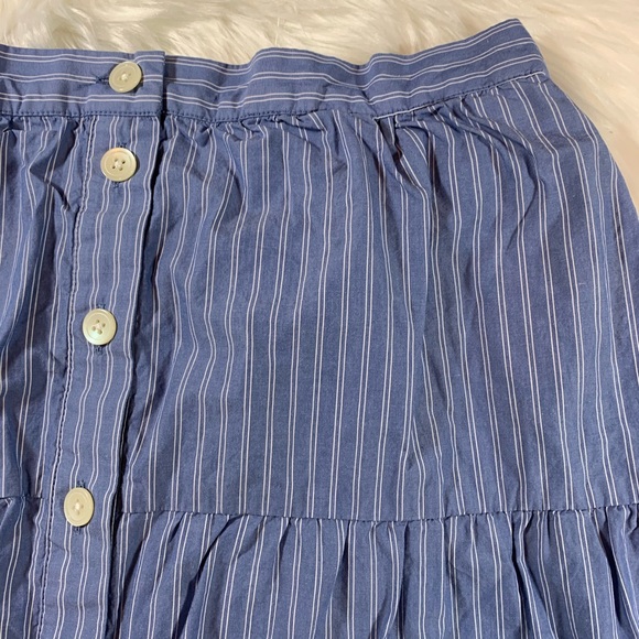 Madewell Bistro Stripe Skirt sz XS - Picture 4 of 7